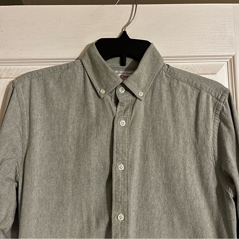 Alynn Men’s Slim-fit Medium Button-down in Green